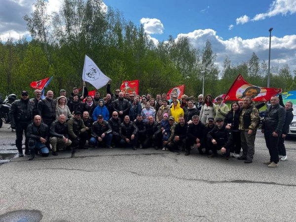 Пасхальный автомотопробег в Домодедово