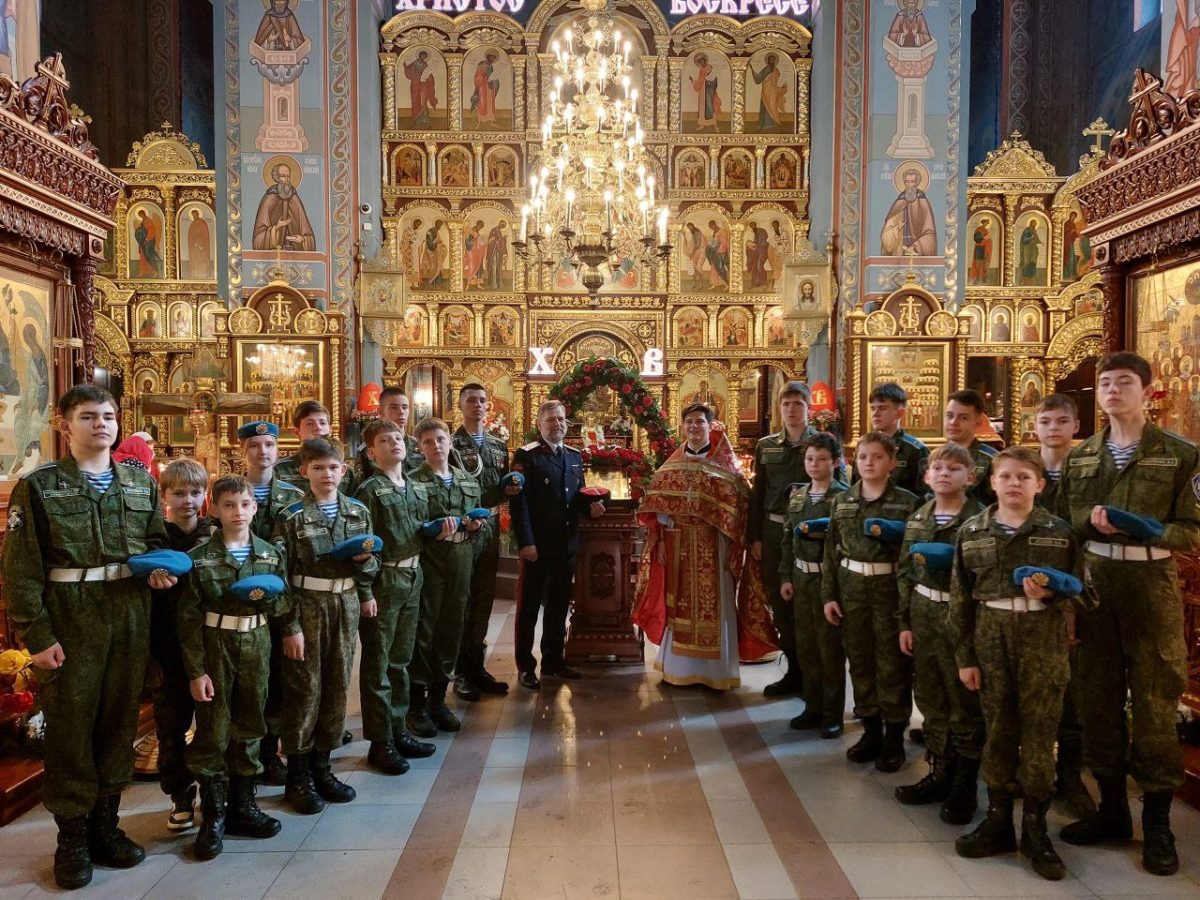 Празднование Пасхи курсантами Домодедовской православной дружины — фото 3