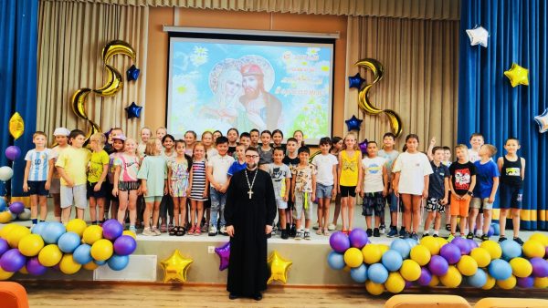 Беседа о семье в летнем лагере Домодедовской школы №12