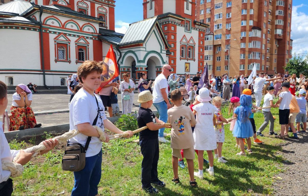 «Русский двор» в храме Новомучеников и исповедников Домодедовских — фото 7