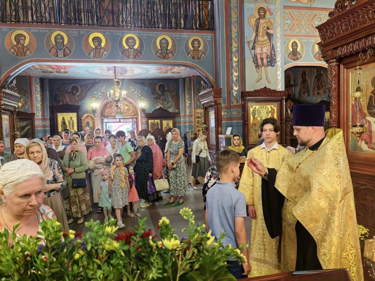 Престольный праздник собора Всех святых в земле Русской просиявших города Домодедово