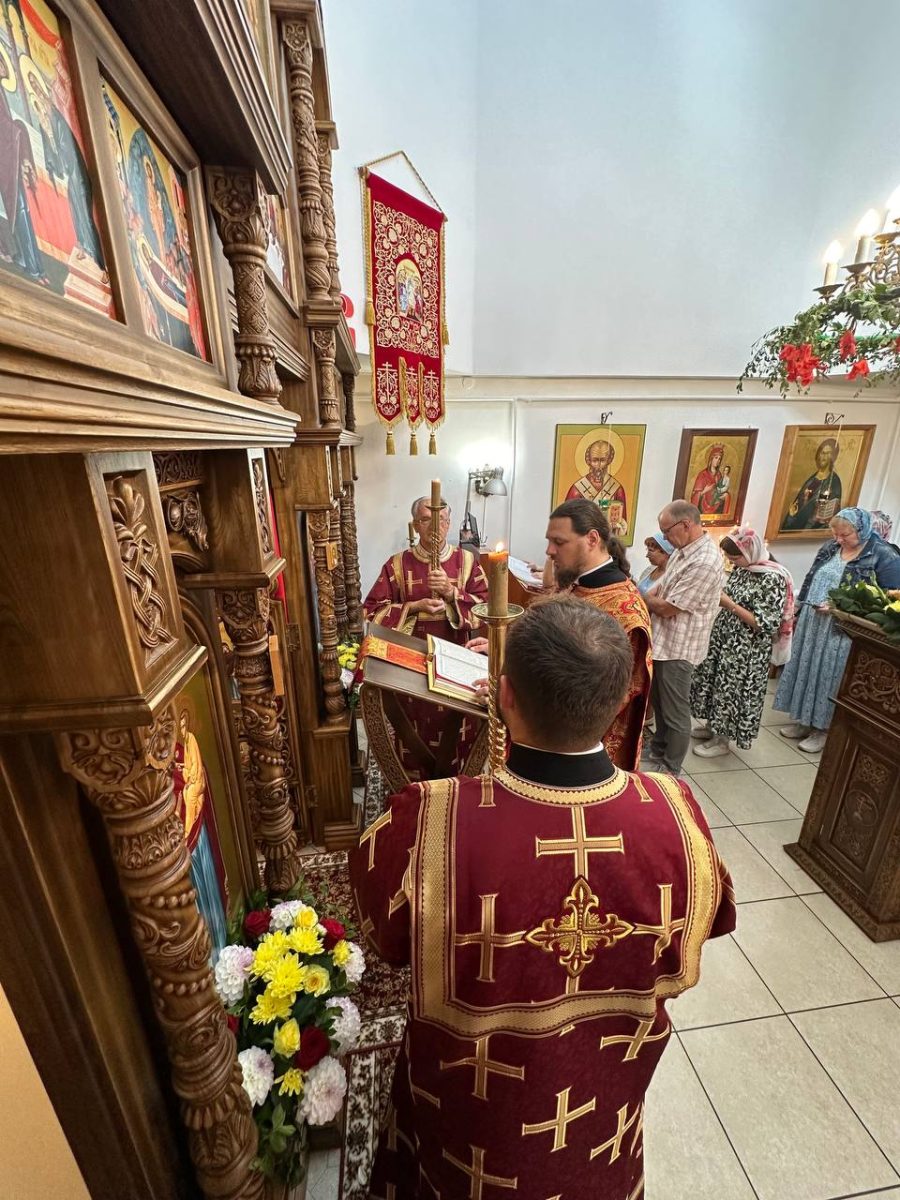 Престольный праздник в храме святого великомученика и целителя Пантелеимона села Красный Путь г.о. Домодедово — фото 11