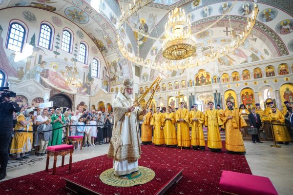 Великое освящение храма Архангела Михаила в деревне Акулинино г.о. Домодедово