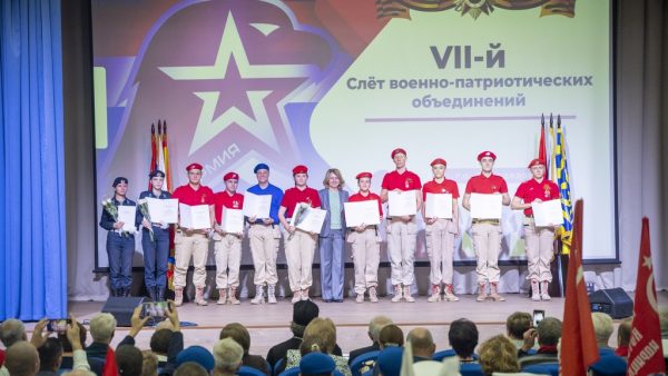 Благочинный Домодедовского церковного округа приветствовал участников VII слета юнармейских объединений городского округа Домодедово
