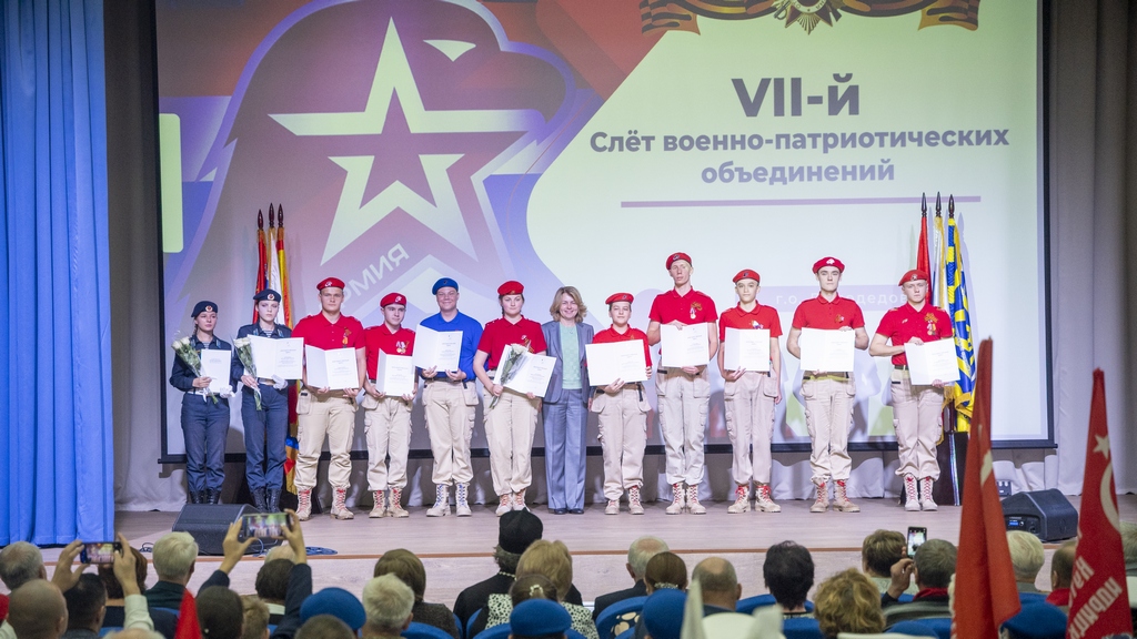 Благочинный Домодедовского церковного округа приветствовал участников VII слета юнармейских объединений городского округа Домодедово