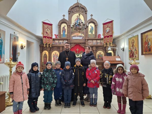 Экскурсия по храму для воспитанников детского сада «Веснушка»