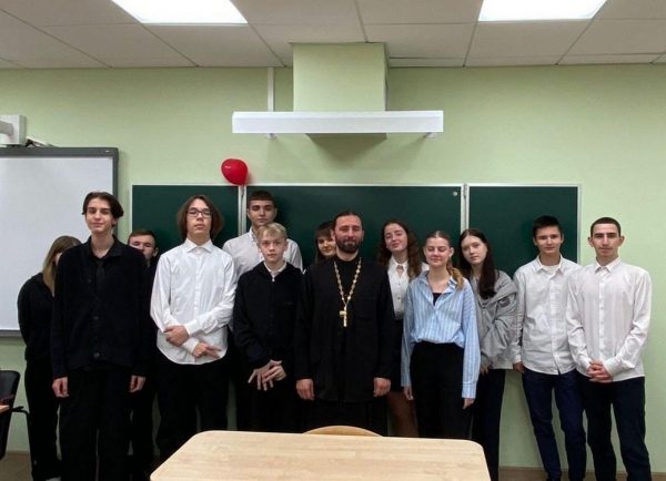 Духовно-нравственная беседа в Ильинской СОШ