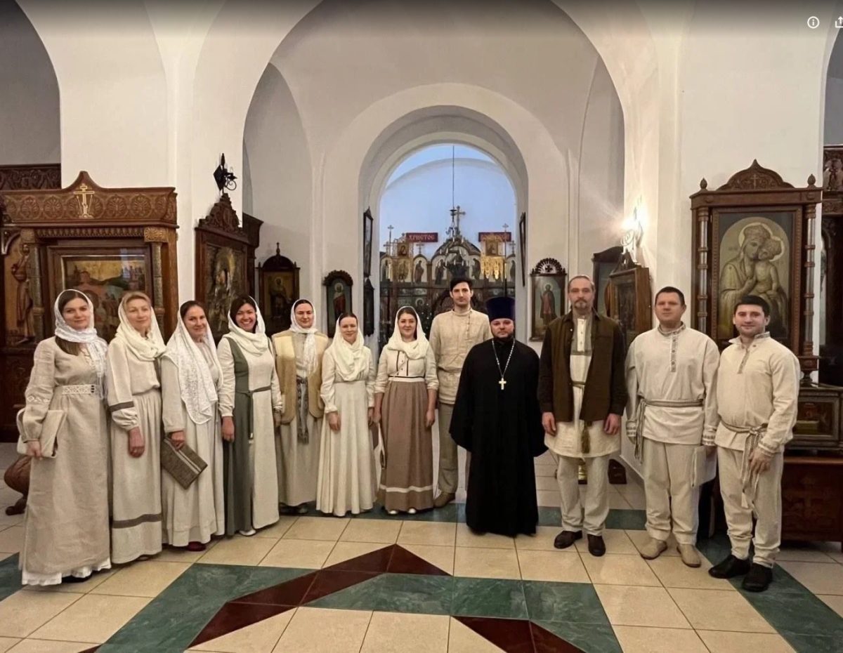 Приходской рождественский концерт в Преображенском храме села Вельяминово