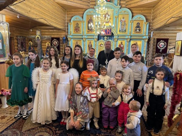 Рождество Христово в воскресной школе храма иконы Божией Матери «Державная»