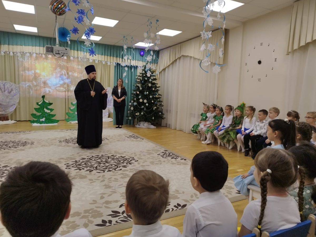 Рождественский утренник в Домодедовском детском саду “Непоседы”