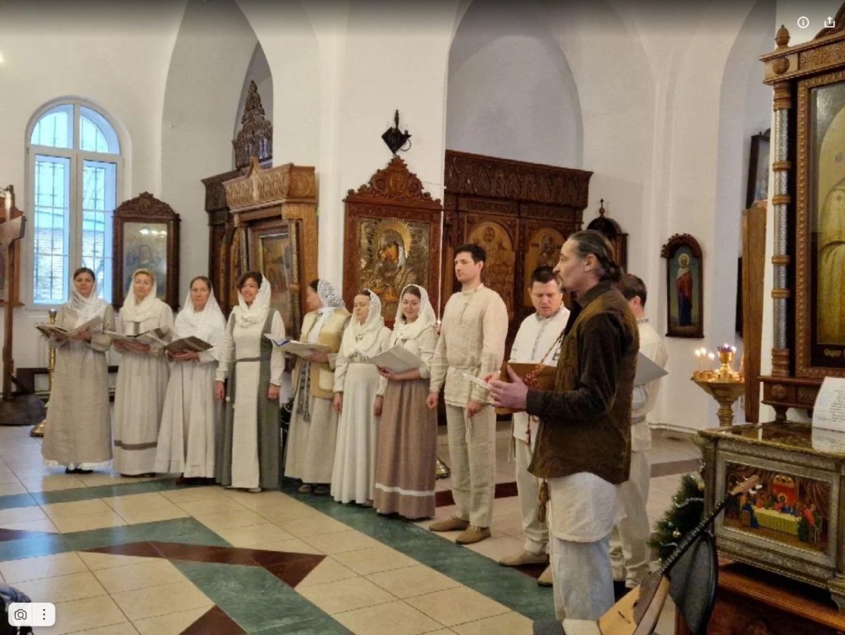 Приходской рождественский концерт в Преображенском храме села Вельяминово — фото 2