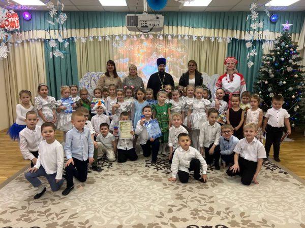Рождественский утренник в Домодедовском детском саду “Непоседы”