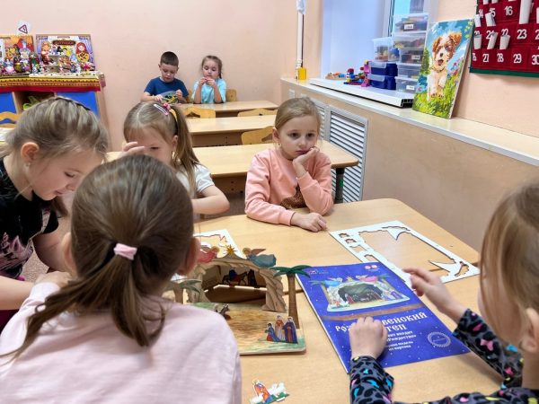 Экскурсия по храму для воспитанников дошкольного отделения «Добрынюшка» Повадинской СОШ