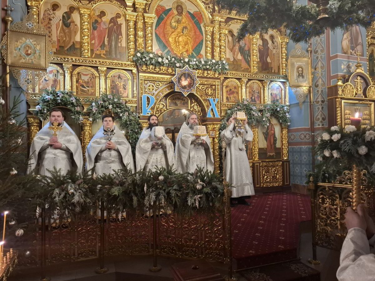 Праздник Крещение Господне в соборе Всех святых в земле Русской просиявших г. Домодедово — фото 2