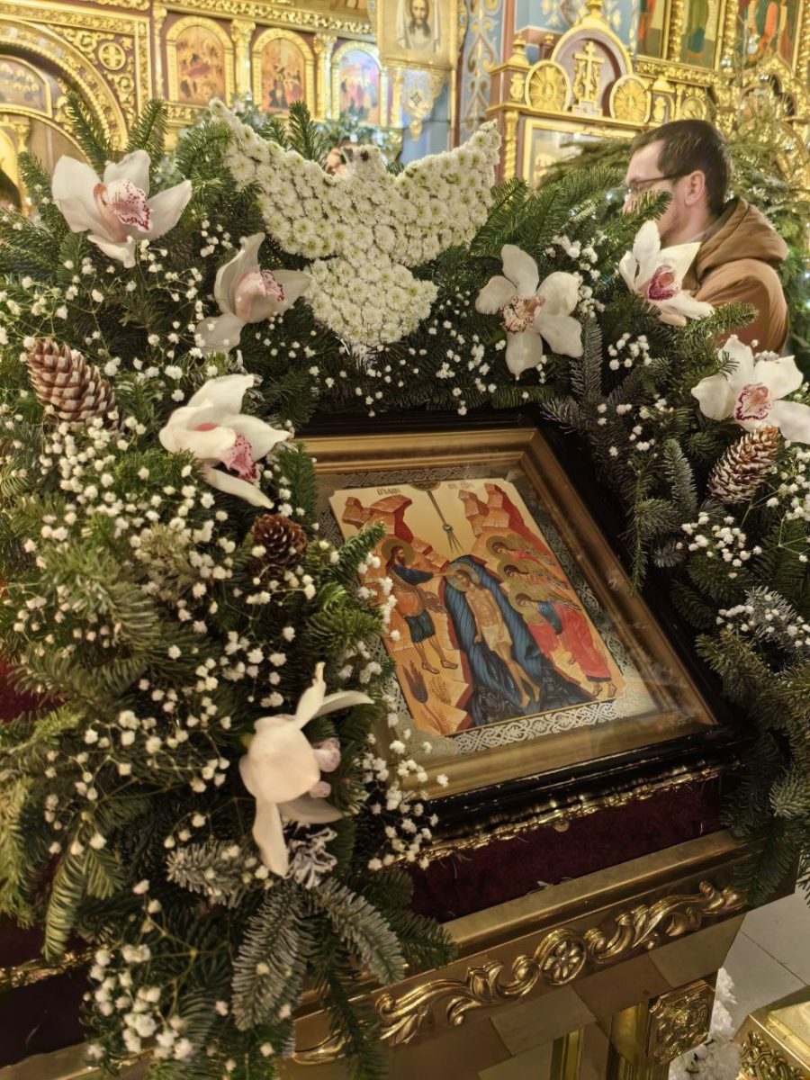 Праздник Крещение Господне в соборе Всех святых в земле Русской просиявших г. Домодедово — фото 5