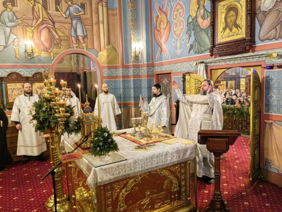 Праздник Крещение Господне в соборе Всех святых в земле Русской просиявших г. Домодедово — фото 6