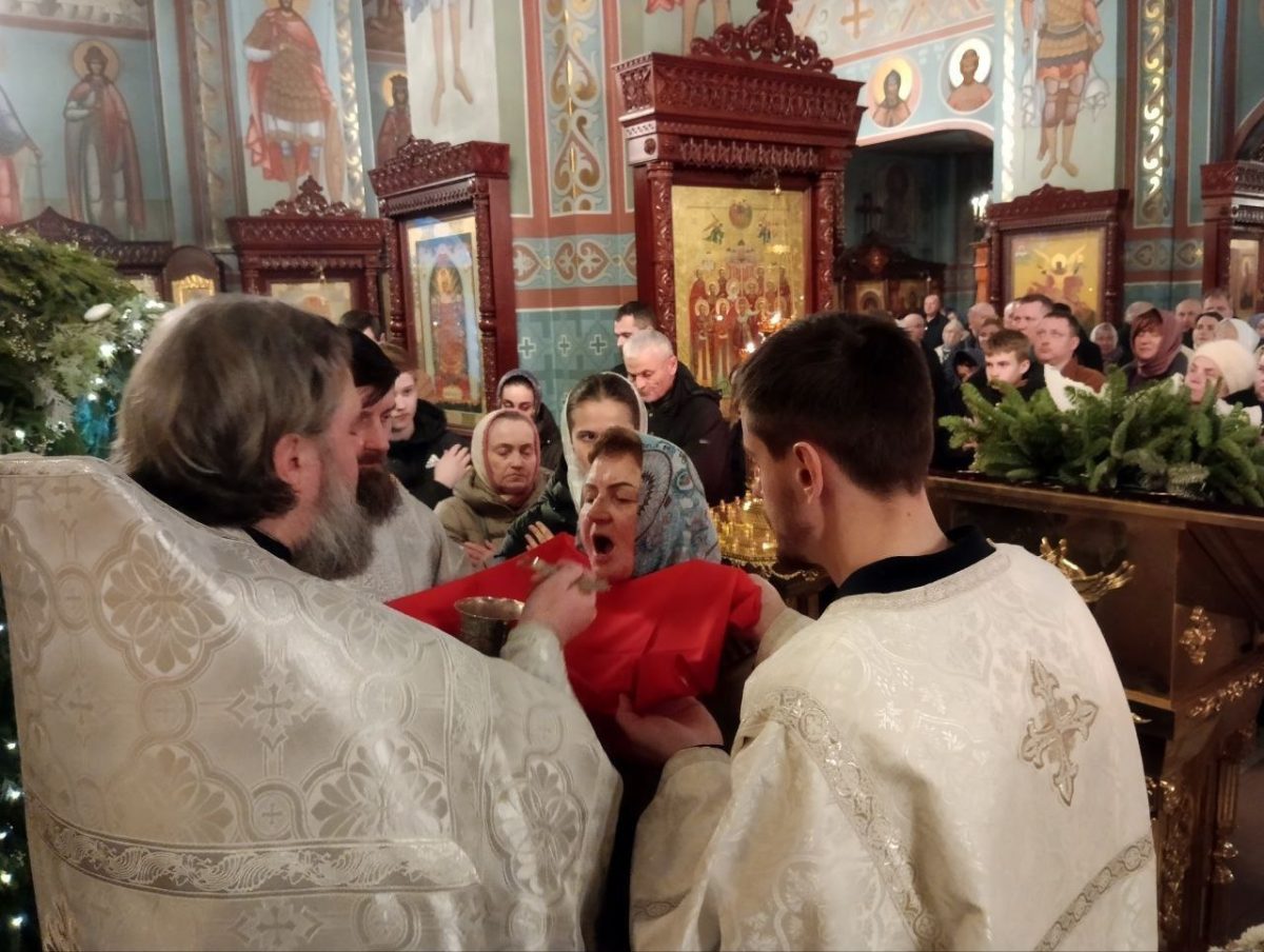 Праздник Крещение Господне в соборе Всех святых в земле Русской просиявших г. Домодедово — фото 7