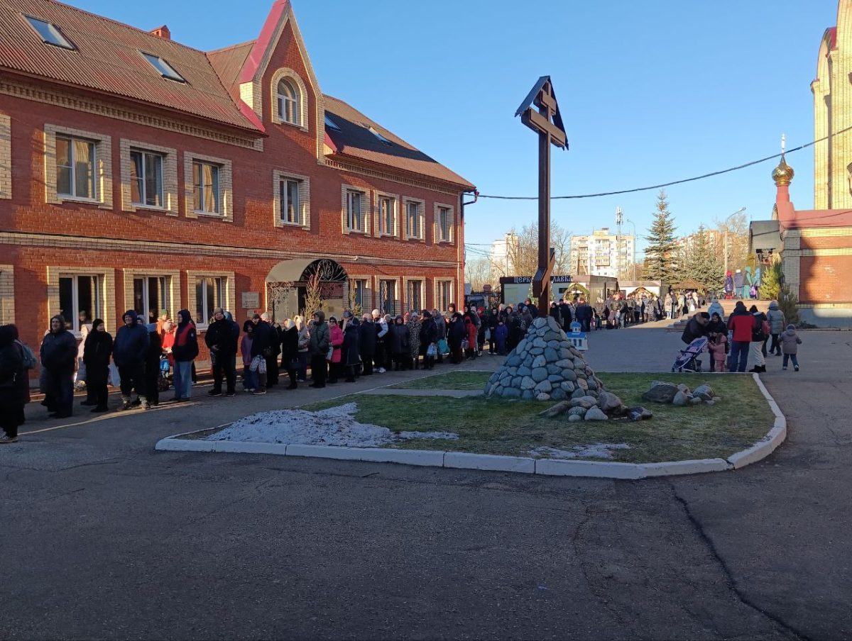 Праздник Крещение Господне в соборе Всех святых в земле Русской просиявших г. Домодедово — фото 10