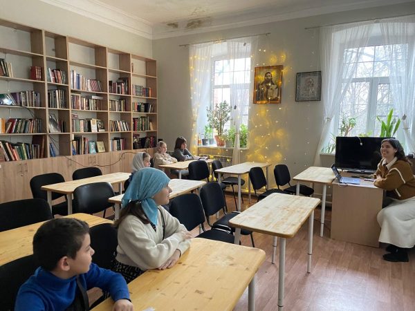 Урок о новомучениках в воскресной школе села Добрыниха