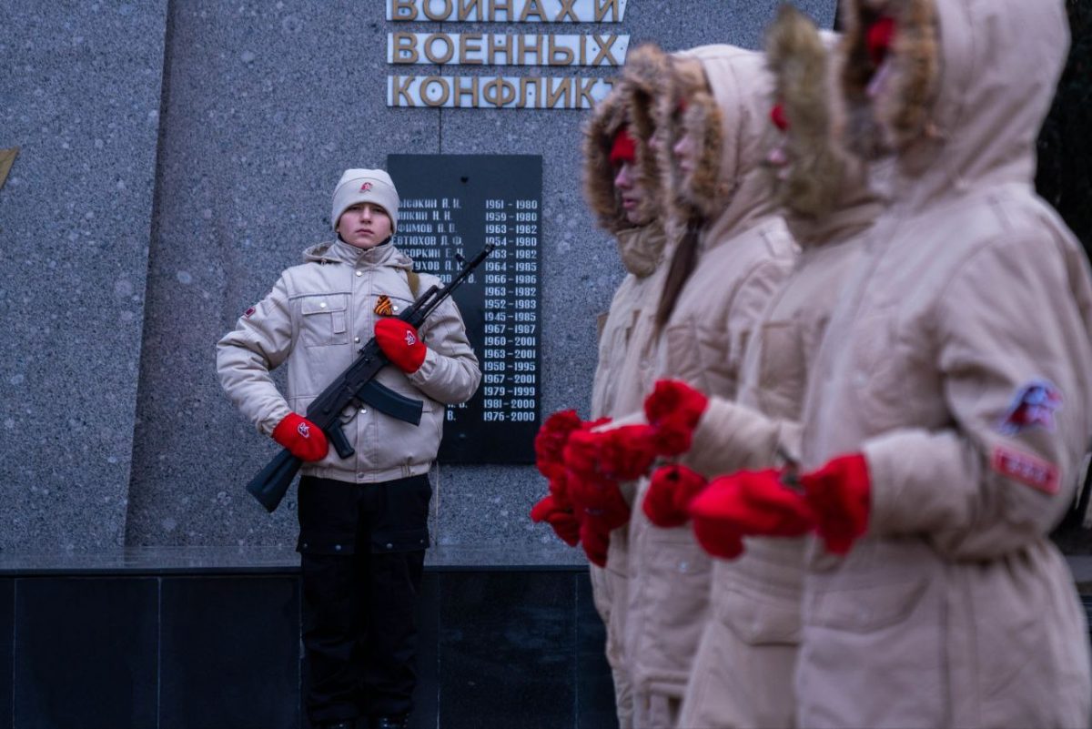 В г. Домодедово состоялся митинг посвященный Дню памяти о россиянах, исполнивших свой служебный воинский долг за пределами Отечества. — фото 5