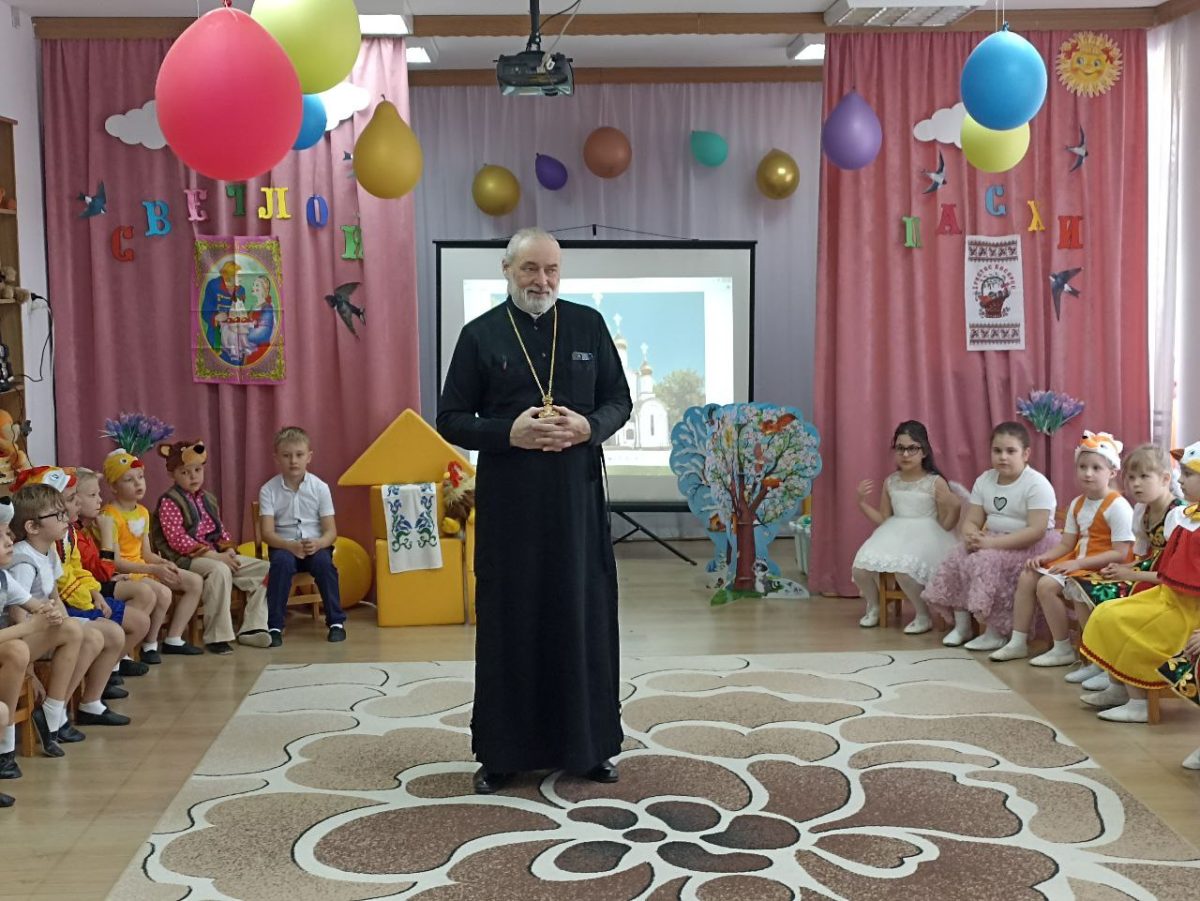 Пасхальный праздник в детском саду «Светлячок» г. Домодедово