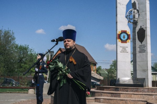 Митинг в память ликвидаторов Чернобыльской аварии в г. Домодедово