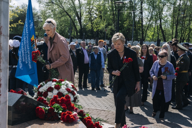Митинг в память ликвидаторов Чернобыльской аварии в г. Домодедово — фото 6