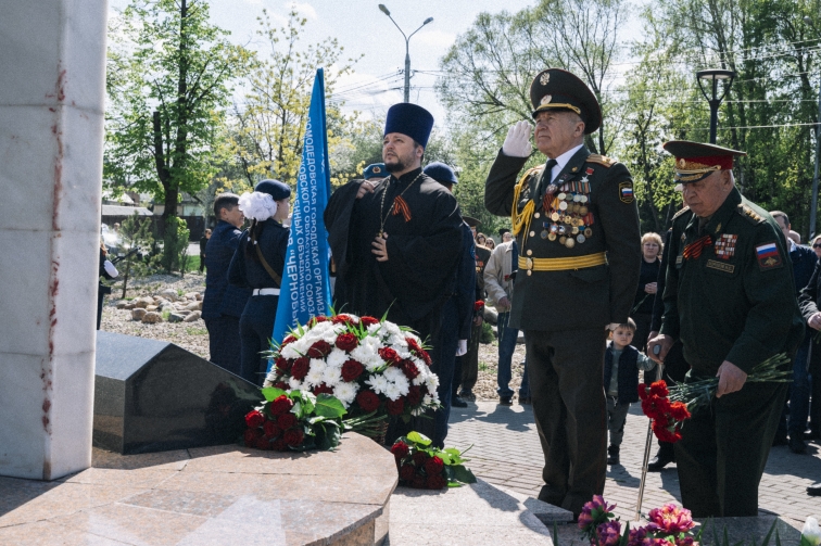 Митинг в память ликвидаторов Чернобыльской аварии в г. Домодедово — фото 8