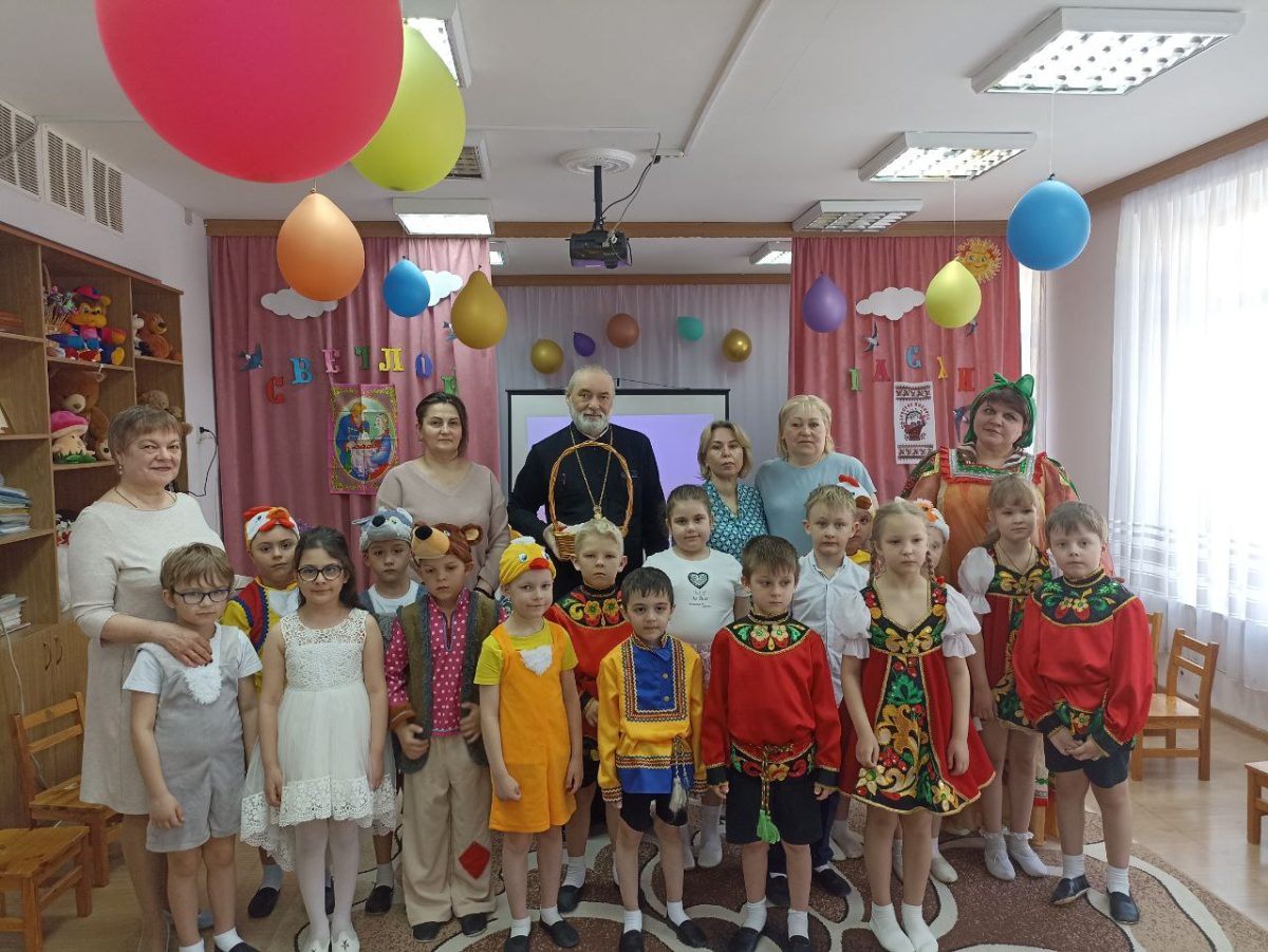 Пасхальный праздник в детском саду «Светлячок» г. Домодедово