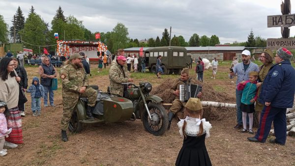Празднование 80-й годовщины Победы в Великой Отечественной войне в Добрынихе