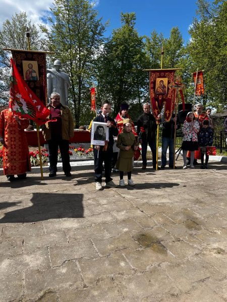 День Победы в микрорайоне Белые Столбы г. Домодедово