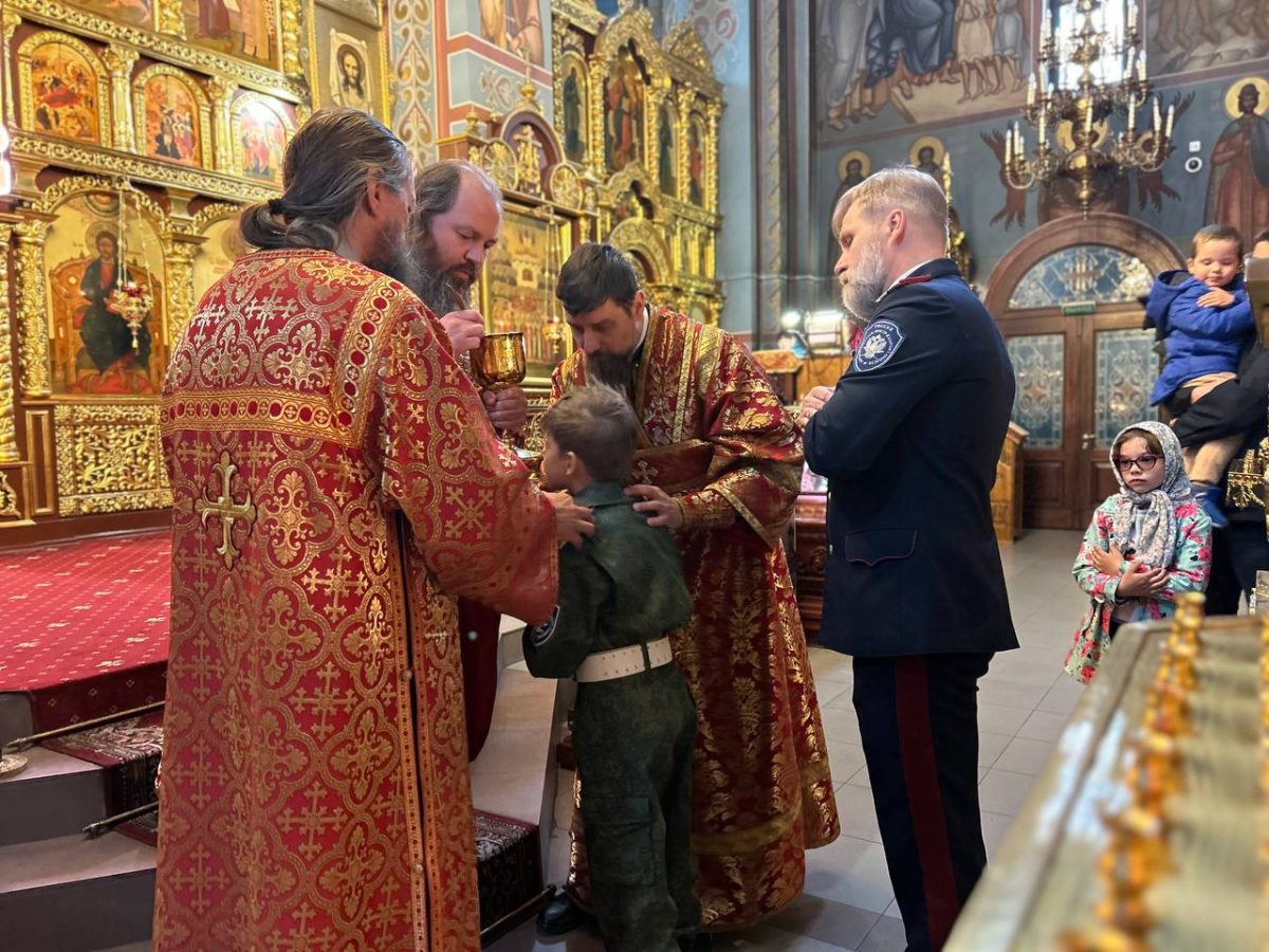 Празднование 15-летия Православного казачьего военно-патриотического клуба «Домодедовская дружина им. благ. князя Владимира Храброго»