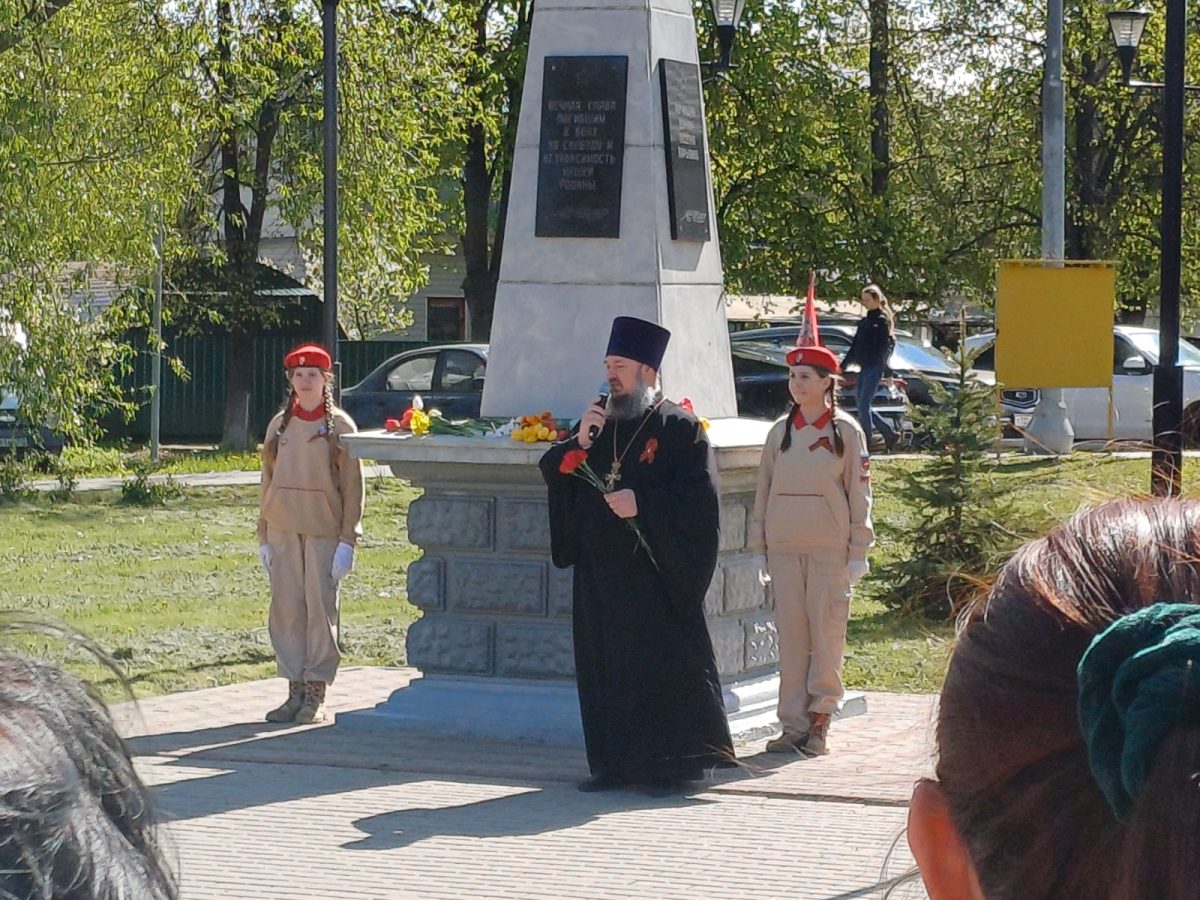 Празднование Дня Победы в микрорайоне Барыбино