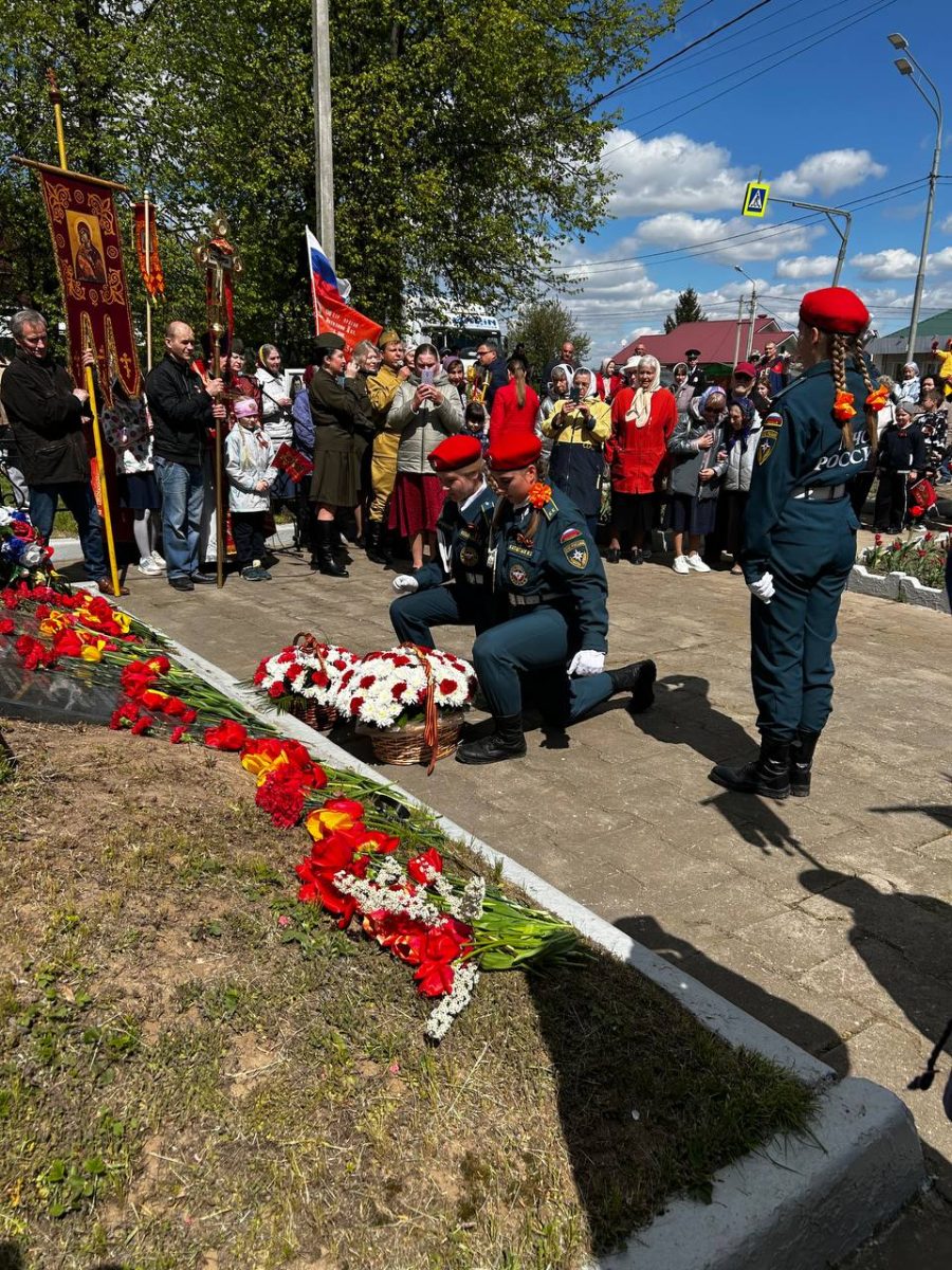 День Победы в микрорайоне Белые Столбы г. Домодедово