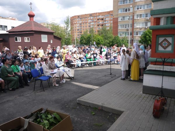 День защиты детей в храме Новомучеников и исповедников Домодедовских г. Домодедово