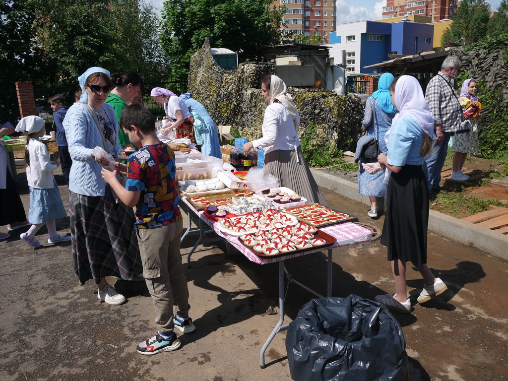 День защиты детей в храме Новомучеников и исповедников Домодедовских г. Домодедово — фото 2
