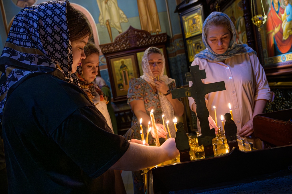 День памяти детей – жертв войны на Донбассе в соборе Всех святых, в земле Русской просиявших города Домодедово — фото 4