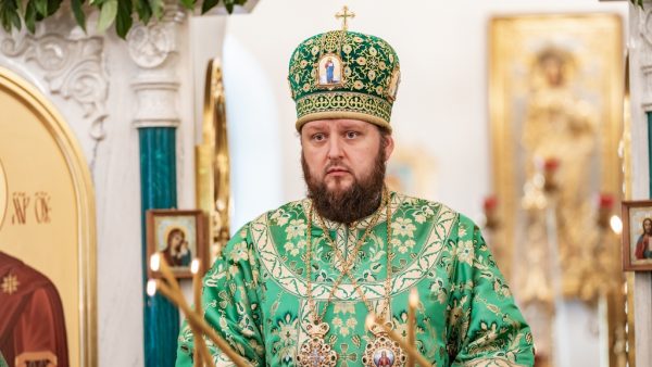 Архиерейское богослужение в храме благоверных Петра и Февронии Муромских города Домодедово