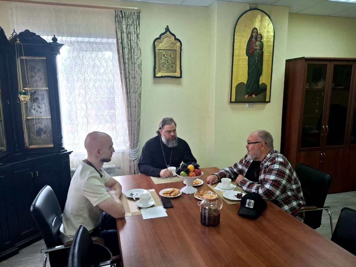 Встреча благочинного храмов Домодедовского церковного округа с лидером движения «Сорок сороков»