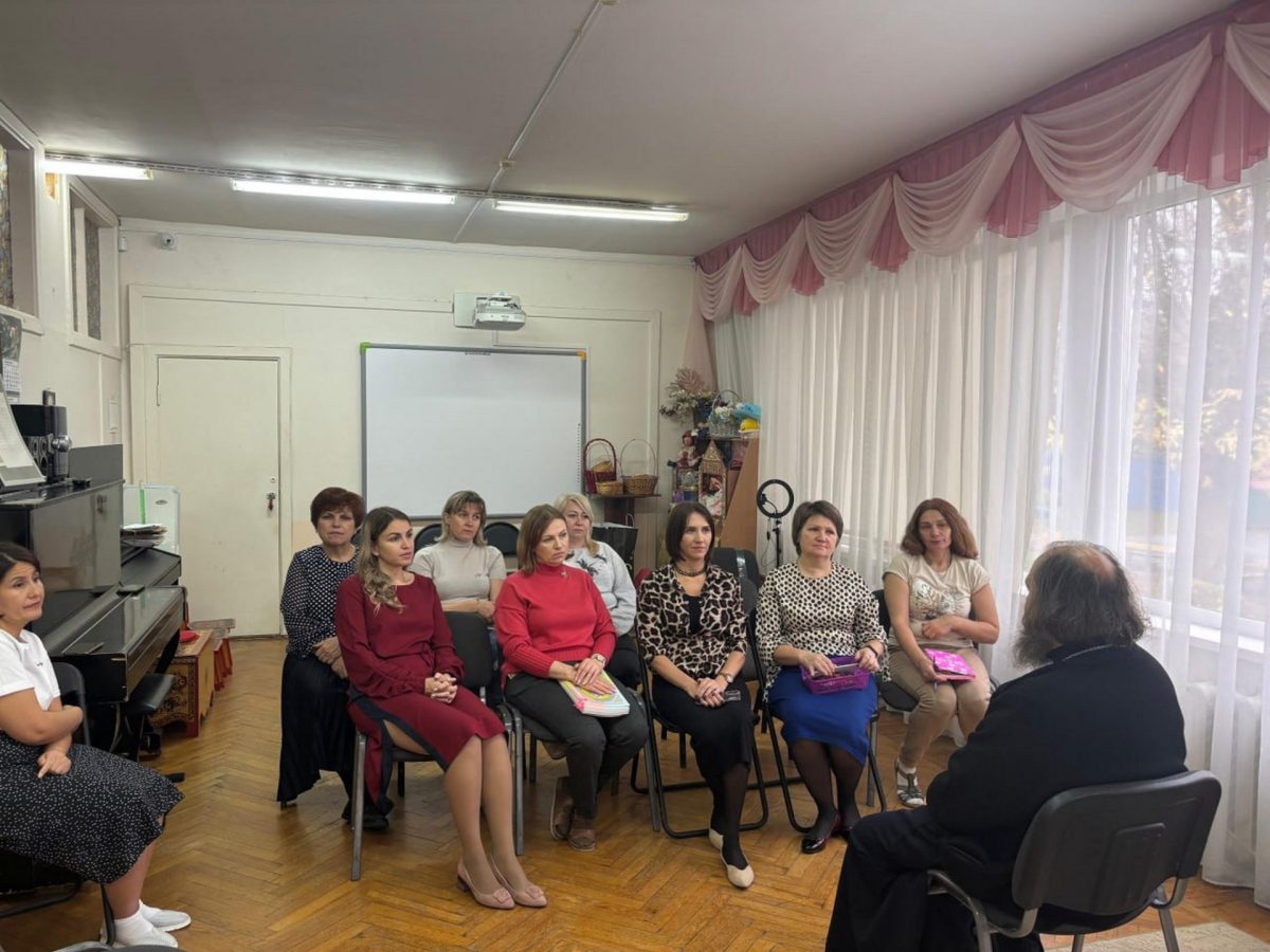 Духовно-нравственная беседа в Домодедовском дошкольном отделении «Веселые стрижи»