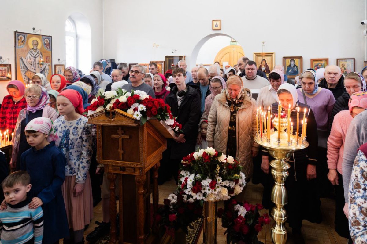 Престольный праздник в Димитриевском храме с. Шебанцево — фото 11