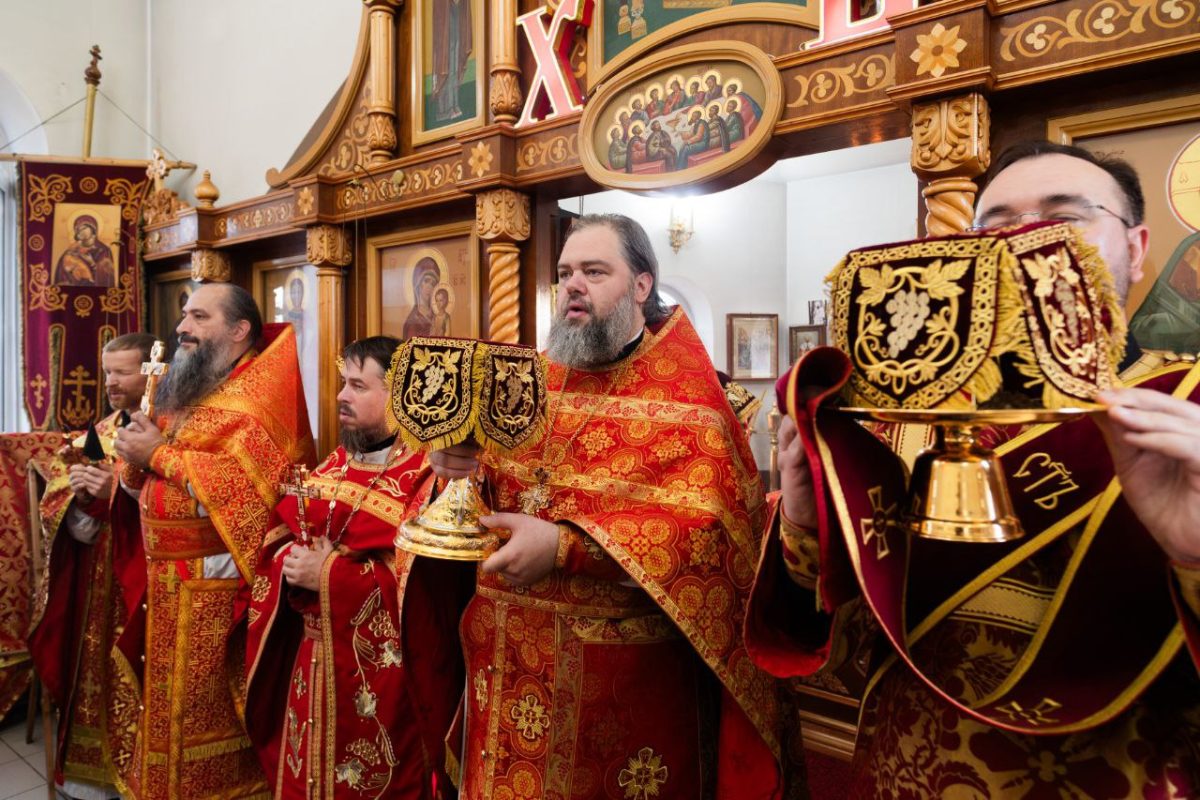 Престольный праздник в Димитриевском храме с. Шебанцево