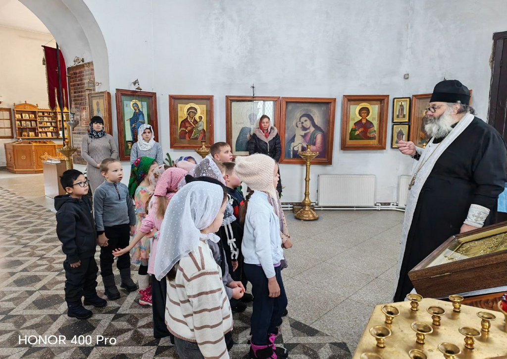 Рождественский утренник в Иверском храме с. Растуново