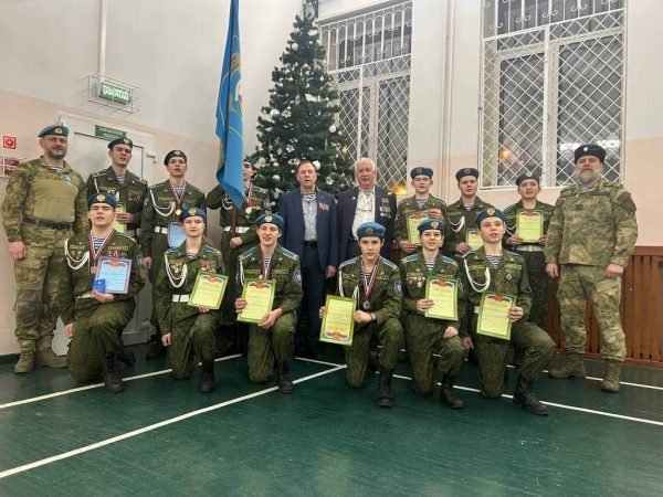 Первенство по воздушно-десантной подготовке среди курсантов Домодедовской Православной дружины