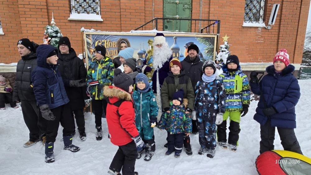 Детский Рождественский праздник в Димитрие-Солунском храме г. Домодедово
