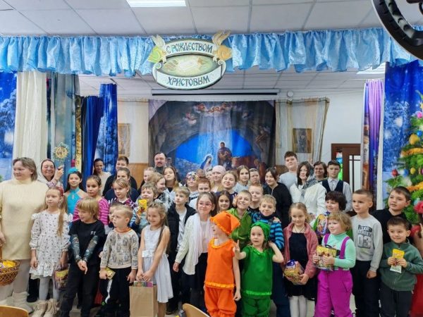 Рождественский праздник в Христорождественском храме мкр. Барыбино г. Домодедово
