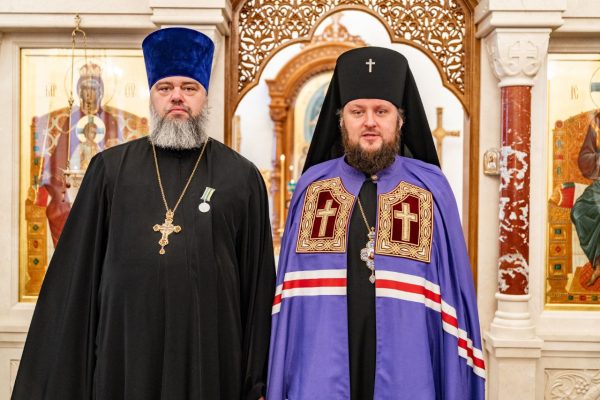 Награждение в день Великого освящения Серафимовского храма г. Домодедово