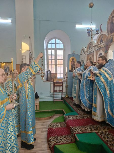 Престольный праздник в храме иконы Божией Матери «Отрада и Утешение» с. Добрыниха г.о. Домодедово