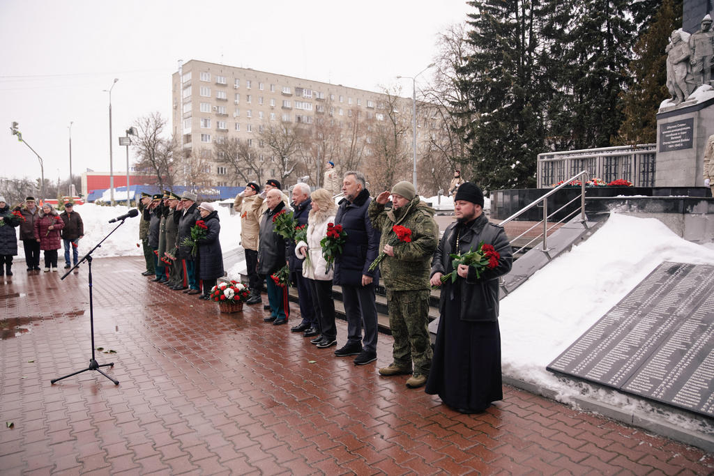 Домодедовцы почтили память россиян, исполнявших служебный долг за пределами Отечества