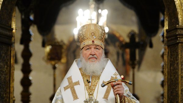 Поздравление Святейшего Патриарха Московского и всея Руси Кирилла с 50 – летием архиерейской хиротонии от духовенства и мирян Домодедовского благочиния